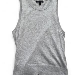 Banana republic grey sleeveless sweater